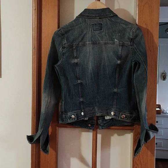 AEO Stretch Denim Jean Jacket - Picture 3 of 3